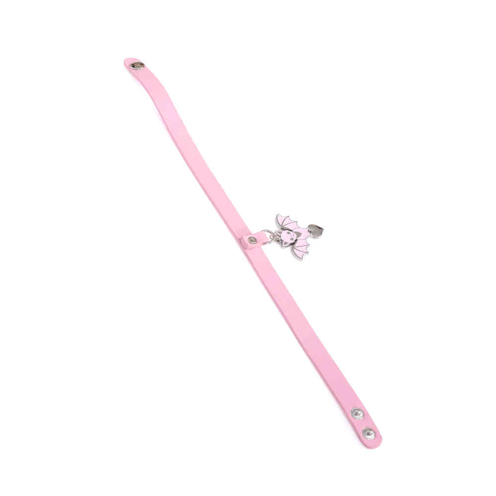Banned - Kamiko Bat Choker - Roze